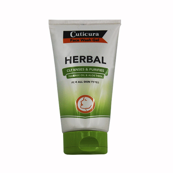 Cuticura Face Wash Gel Herbal 150ml