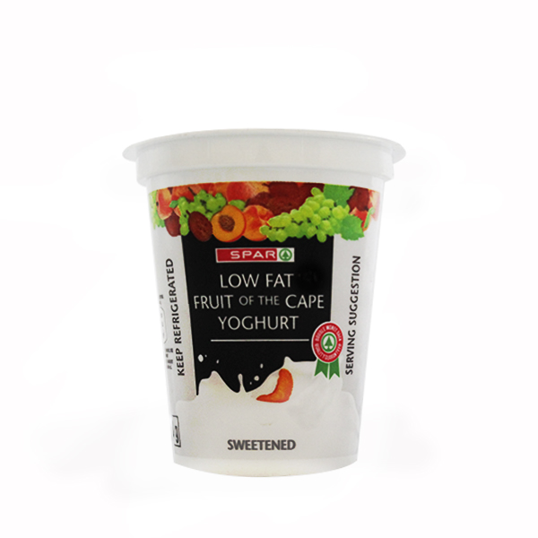 Spar Low Fat Fruits Cape Yogurte 150Gr