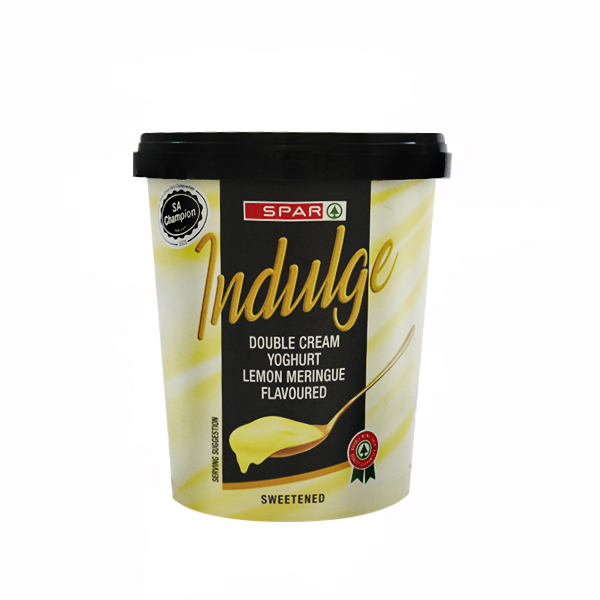 Spar Indulge Doble Cream Yogurte Lemon Meringue 1kg