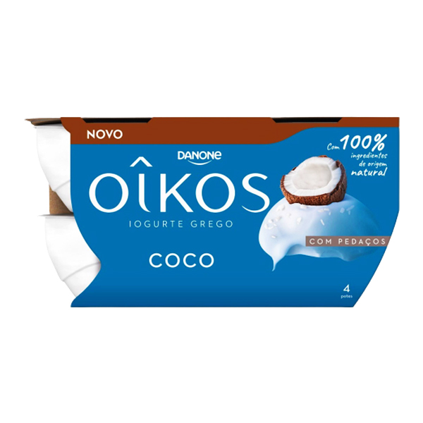Yogurte Oikos Danone Coco 110g