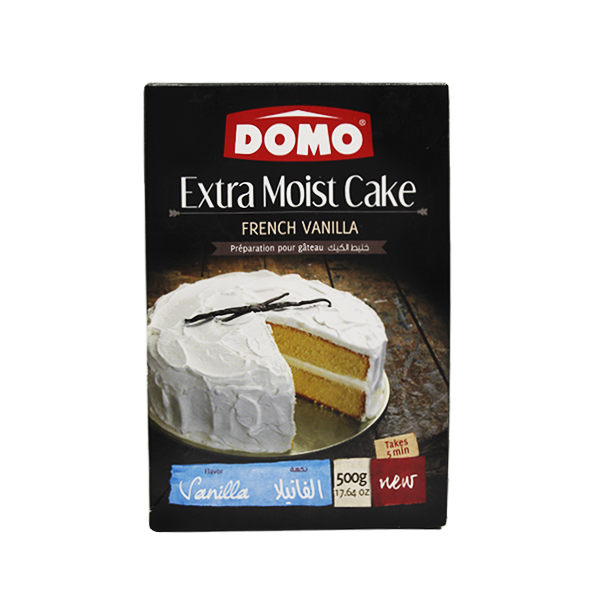 Domo English Cake Vanilla 454Gr
