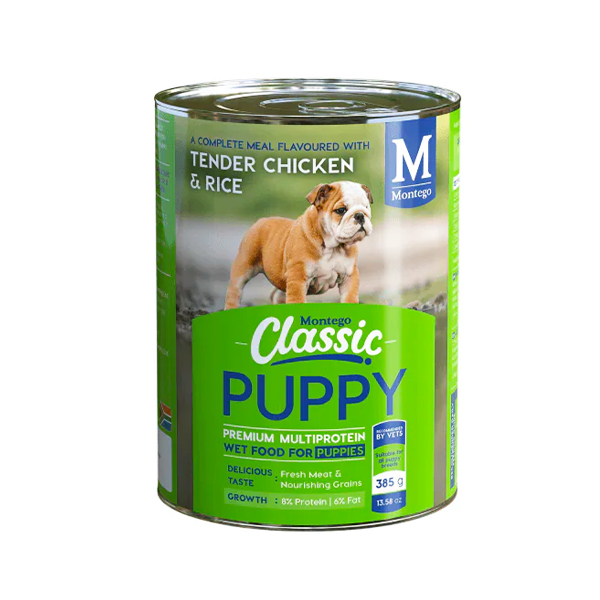 Montego Classic Puppy Chicken 385g