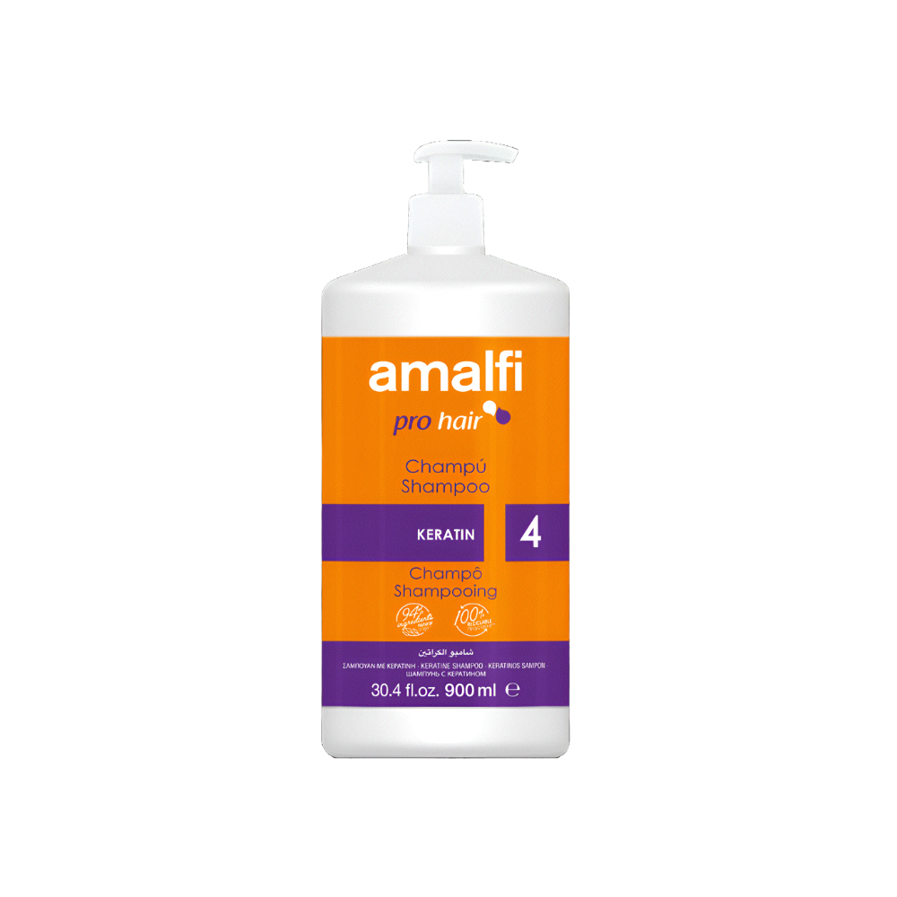 Amalfi Shampoo Pro Keratina Pump 900ml