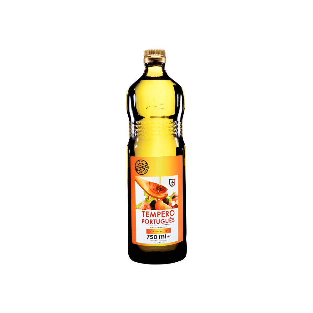 Tempero Gourmet 750ml Português Garrafa De Vidro