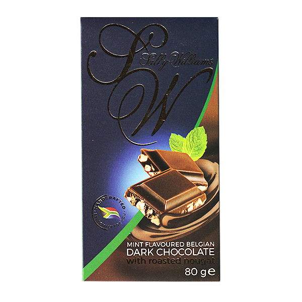 Sally Williams Mint Belgian Dark Choco.80g